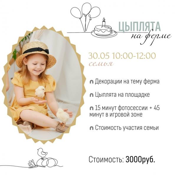 Фотопроект ЦЫПЛЯТА на ферме